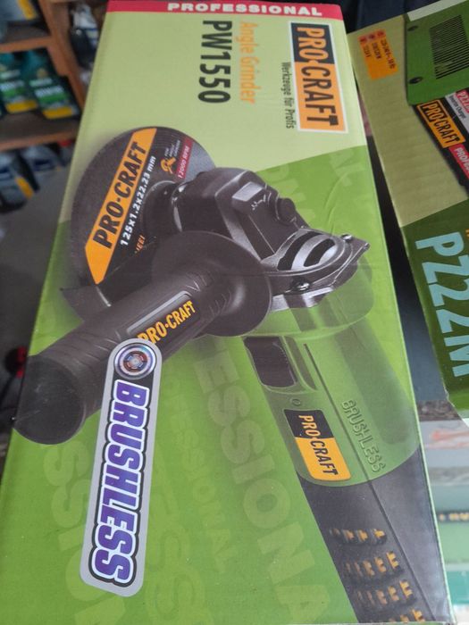 Болгарка Прокрафт 125 Бесщеточная Плавный Пуск Германия Новая