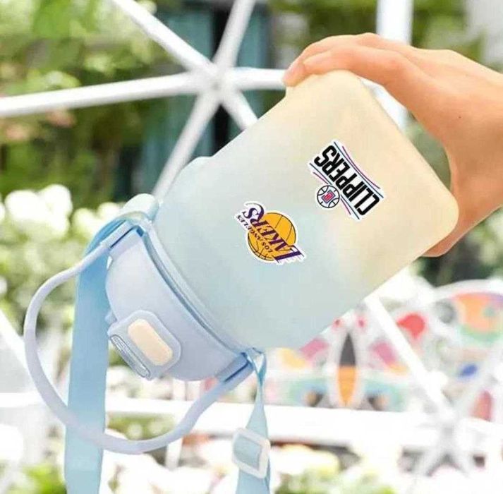 Наклейки стикеры NBA с логотипами команд 50 шт