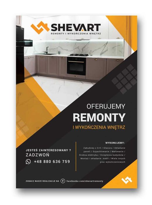 Remonty i wykończenia wnętrz