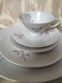 Porcelana Rosenthal-zestaw sniadanio-obiadowy "classic rose"