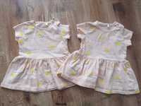Sukieneczki dla bliźniaczek 5-10-15