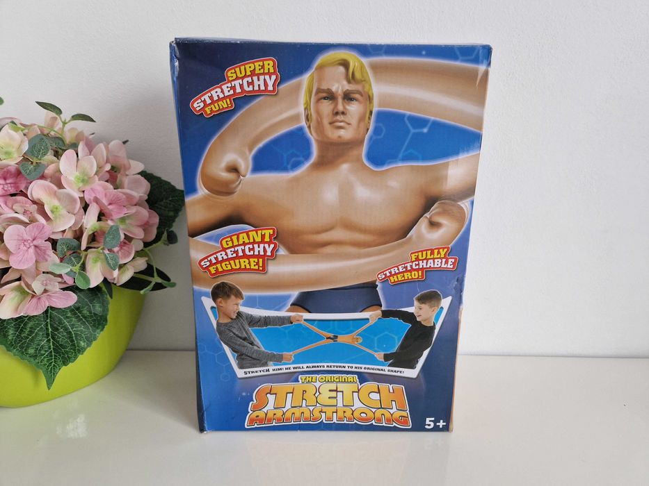 Stretch Armstrong Gigant Rozciągliwa DUŻA zabawka 18cm