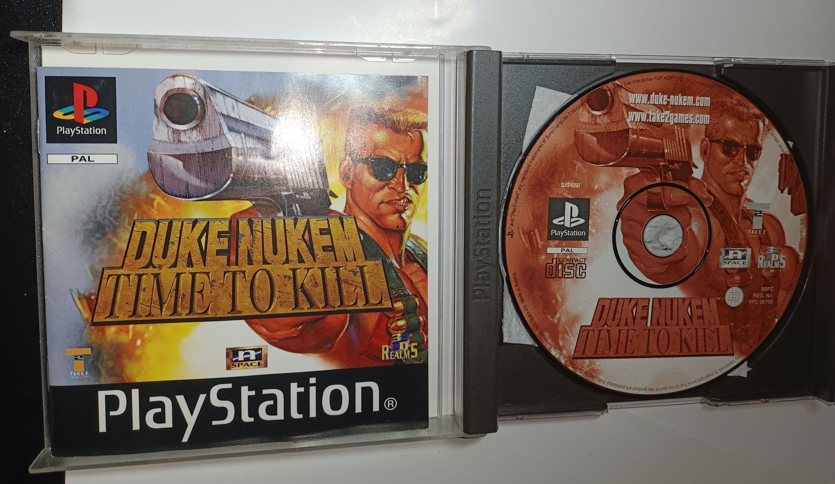 Duke Nukem Time To Kill Ps1 psx PlayStation 1 3xA