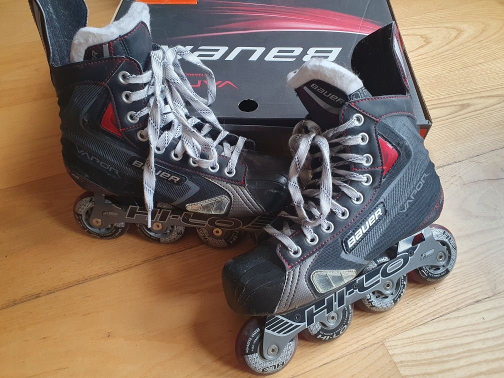 Bauer Vapor X45r 5R 38.5 wkladka 243mm Rolki Hokejowe Inline