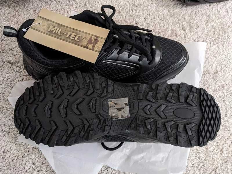 Buty taktyczne sportowe Bundeswehr Mil-Tec Outdoor Black 47 nieużywane