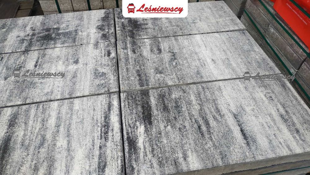 Nowoczesna płyta betonowa Drogbruk-Verona na taras projekt kostki