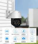 Câmara Vigilância WiFi • 3MP 1080P • Rotativa Exterior • WIFI •  NOVO