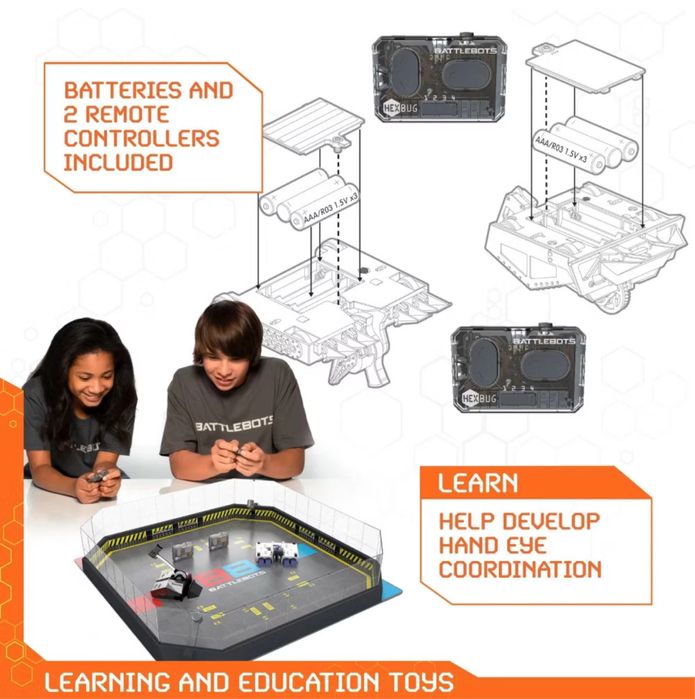 HEX BattleBots Arena 4.0 робот батл дистанційне керування