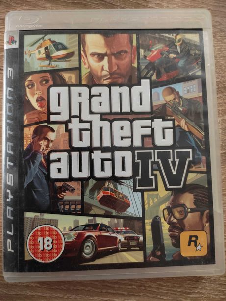 GTA Grand Theft Auto IV na konsolę PS3
