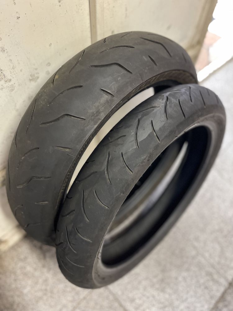 Bridgestone Battlax BT016 Conjunto Frente e Tras