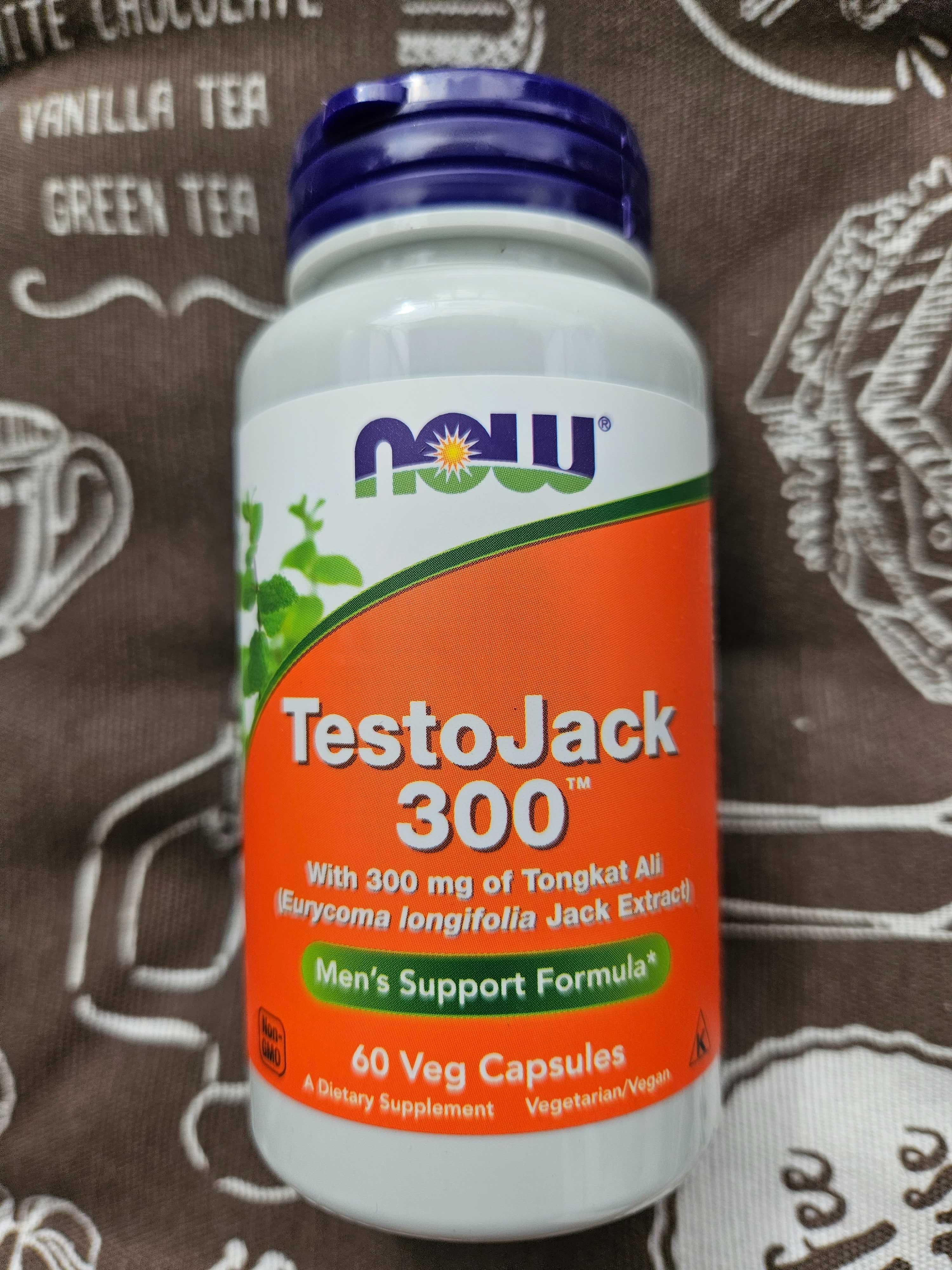 Now Foods TestoJack 100 300 бустер тестостерона 60 120 шт