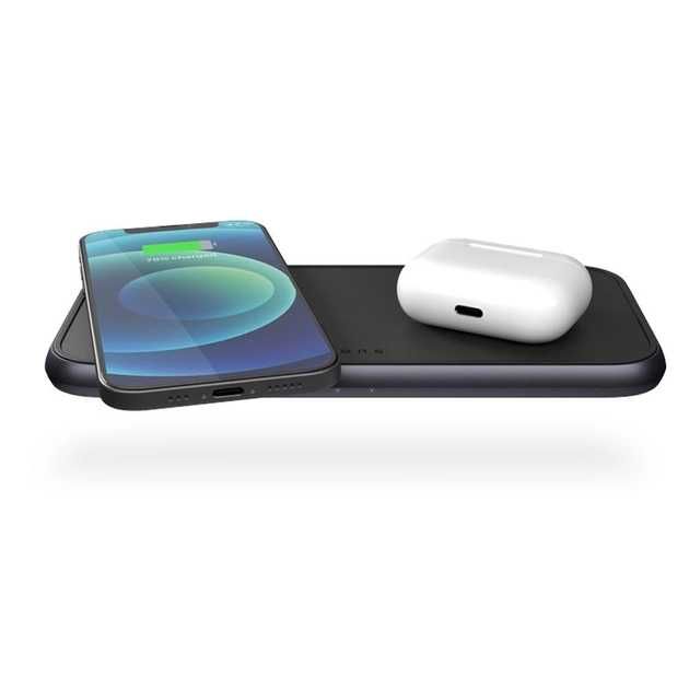 Бездротовий зарядний пристрій Zens Dual Aluminium Wireless Charger 45W