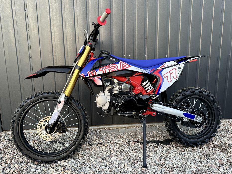 Nowy Duży Cross Ultra 125cc! koła 17/14 PIT-BIKE ,Mrf ,XTR,KXD HIT!