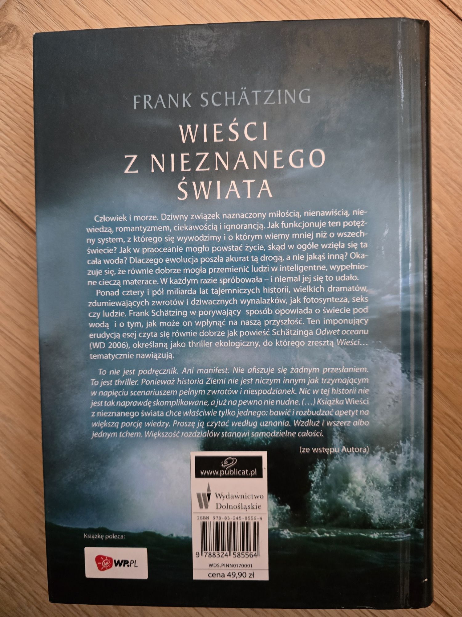 Frank Schätzing Wieści z nieznanego świata. Dzieje oceanu