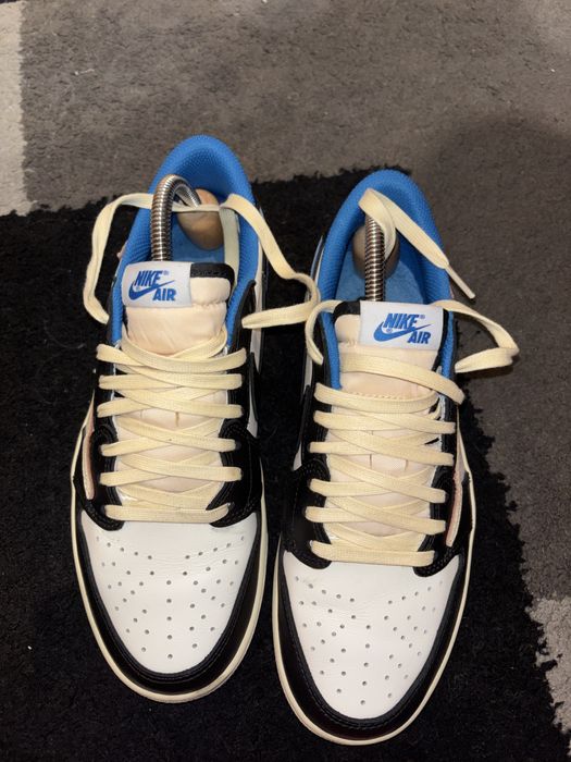 Nike jordan 1 travis scott fragment low