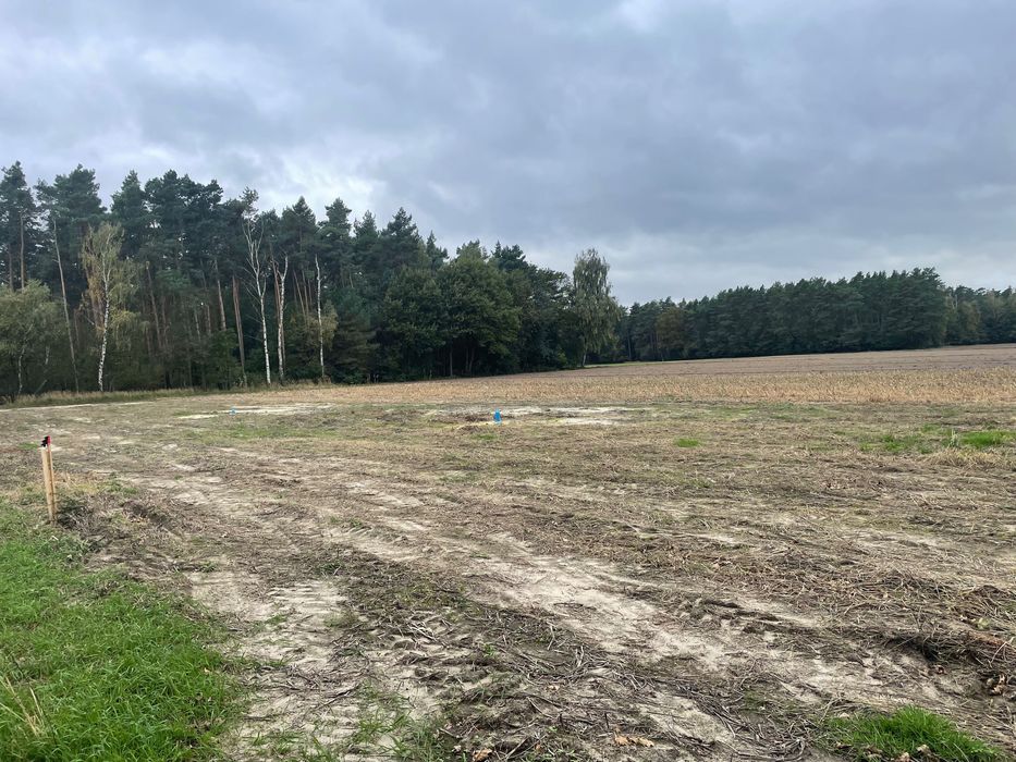 Działka budowlana o powierzchni 1220m Godziesze Wielkie