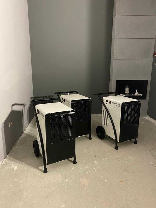 Osuszanie: Zalane piwnice, tynki, posadzki - wypożyczanie osuszaczy