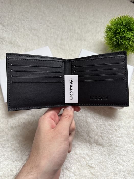 НОВИЙ‼️ Чоловічий гаманець Lacoste, Гаманець Лакоста, портмоне