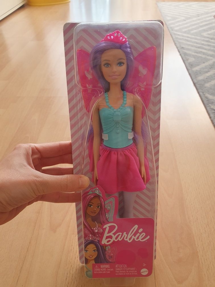 Lalka barbie Wróżka skrzydła DREAMTOPIA GXD59