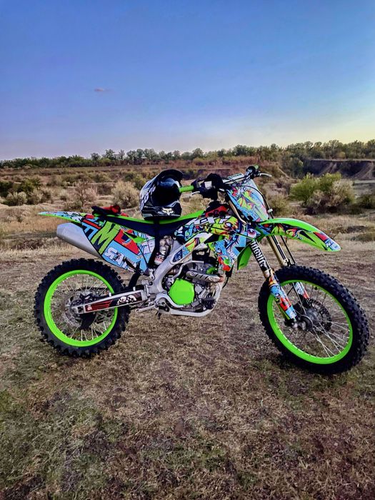 Kawasaki kx250f кросовий