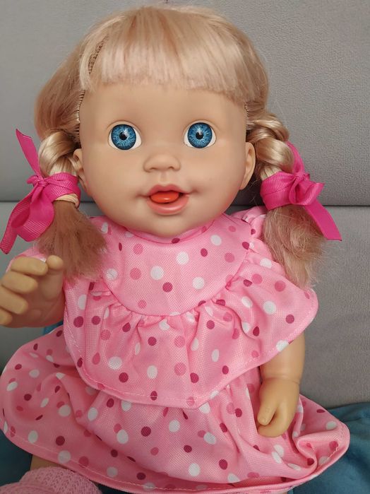 Lalka Bobas Interaktywna 40 cm ruchomy języczek