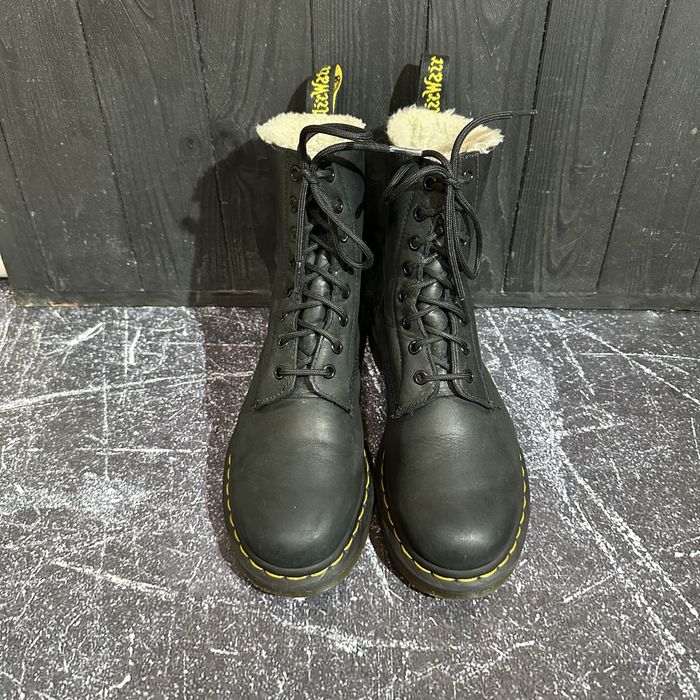 Зимові шкіряні утеплені ботінки Dr Martens 39 розмір 24.5 см