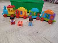 Lego duplo klocki pociąg z cyferkami – nauka liczenia 10954
