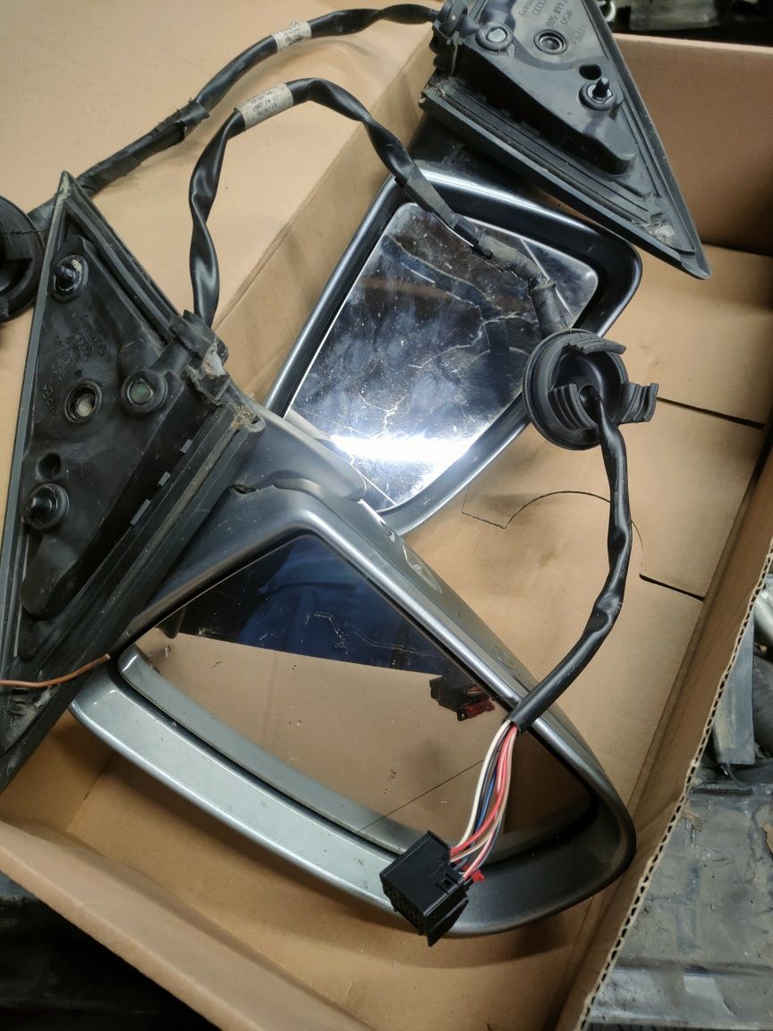 Audi A6 C6 lusterko lusterka obudowa A3 A4 blenda LED podświetlenie