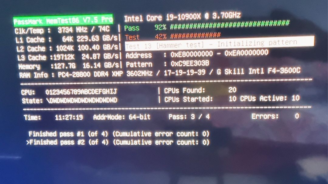 Оперативна пам'ять G.Skill DDR4 16Gb 3600Mhz Trident Z ОЗУ