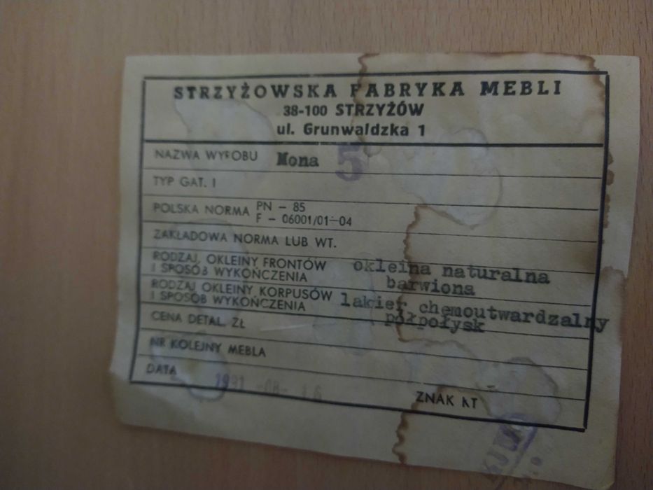 Regał Mona 5 Strzyżów