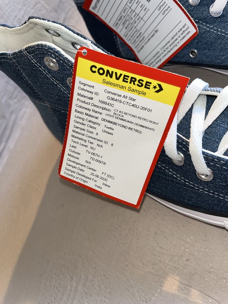 Buty Sneakersy Converse Chuck Taylor All Star Denim Blue