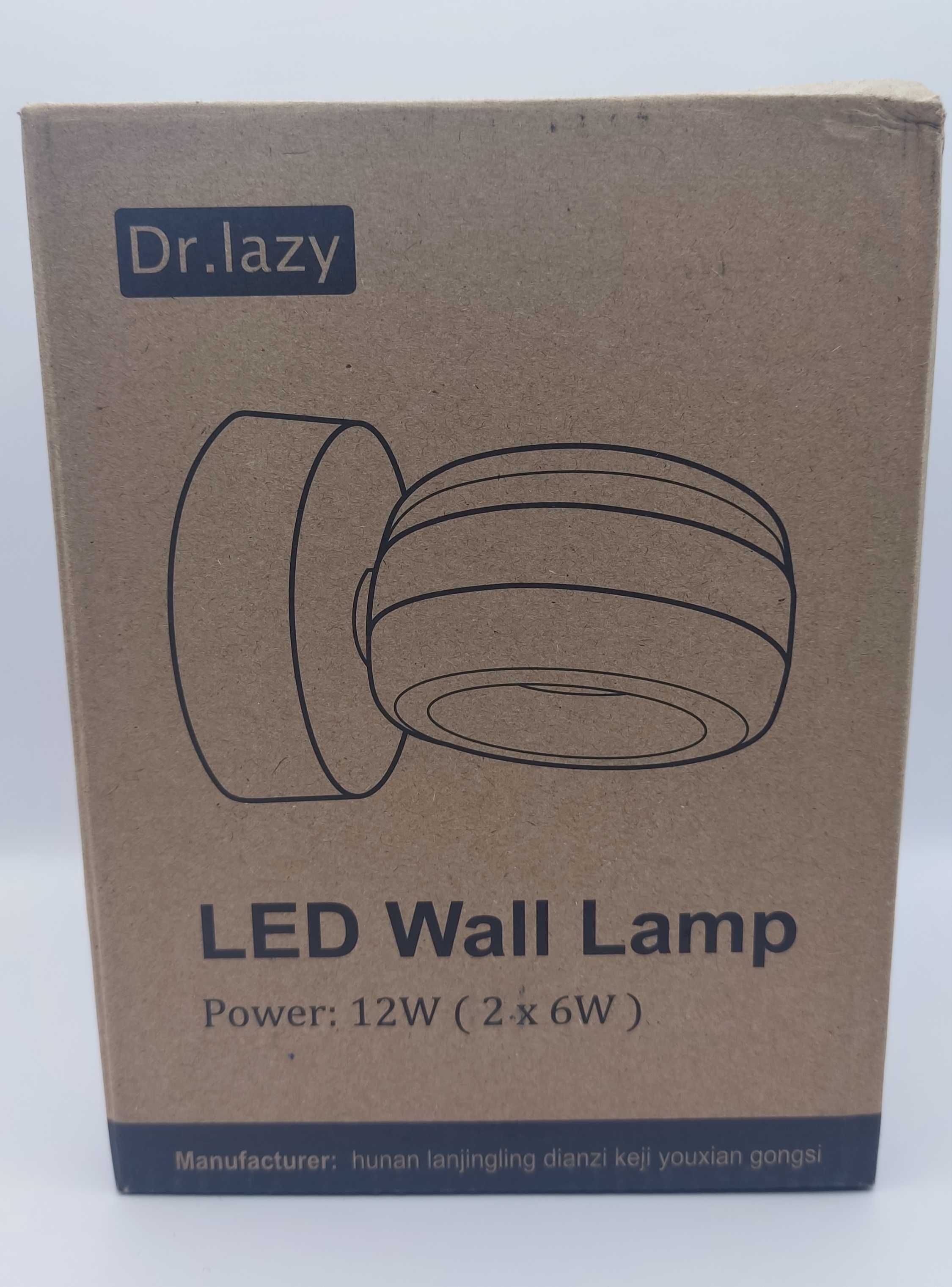 Lampa LED ścienna wewnętrzna / zewnętrzna