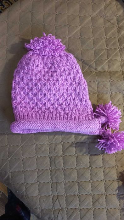 Детские вязаные шапочки