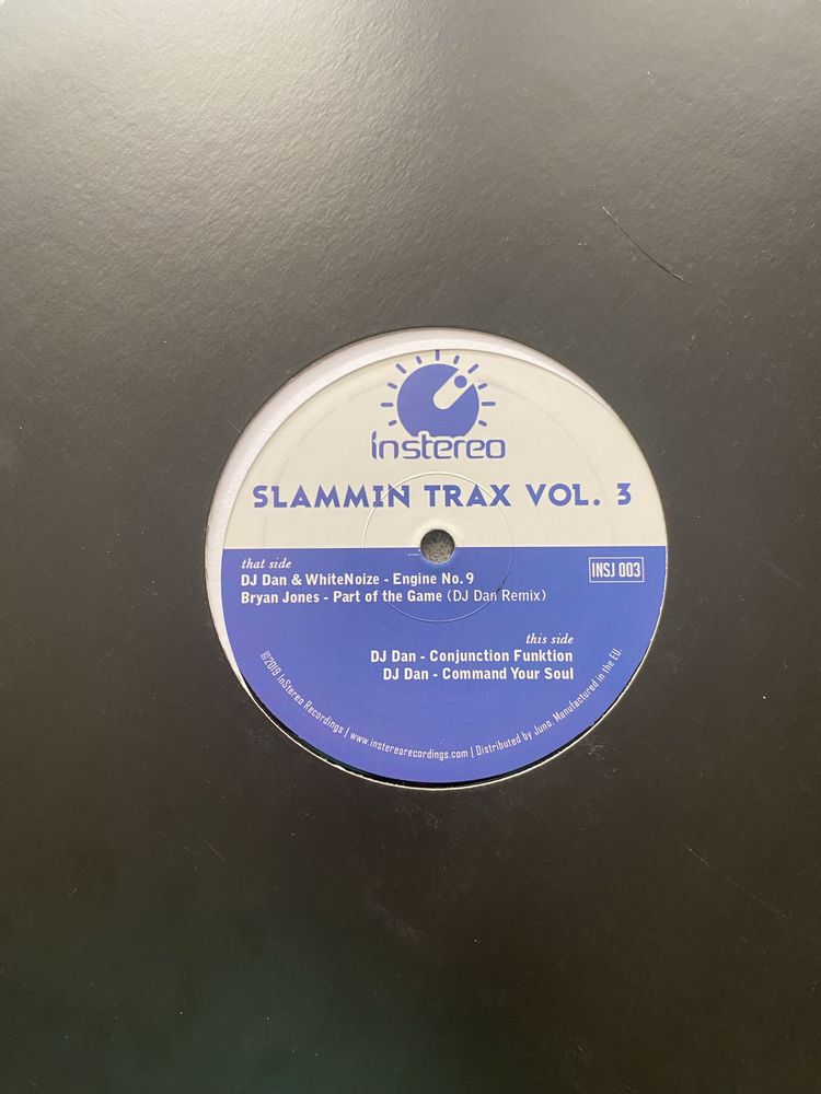 Slammin Trax Vol. 3 tech nouse vinyl petarda