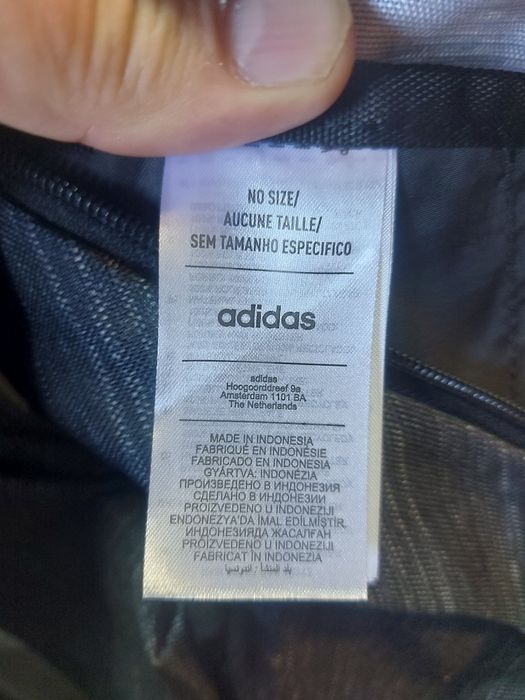 Рюкзак спортивний тканинний вміщує формат А4 Adidas IP9888 Чорний (