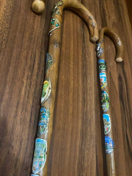 Трость старинная для путишественника. Привезена с Германии