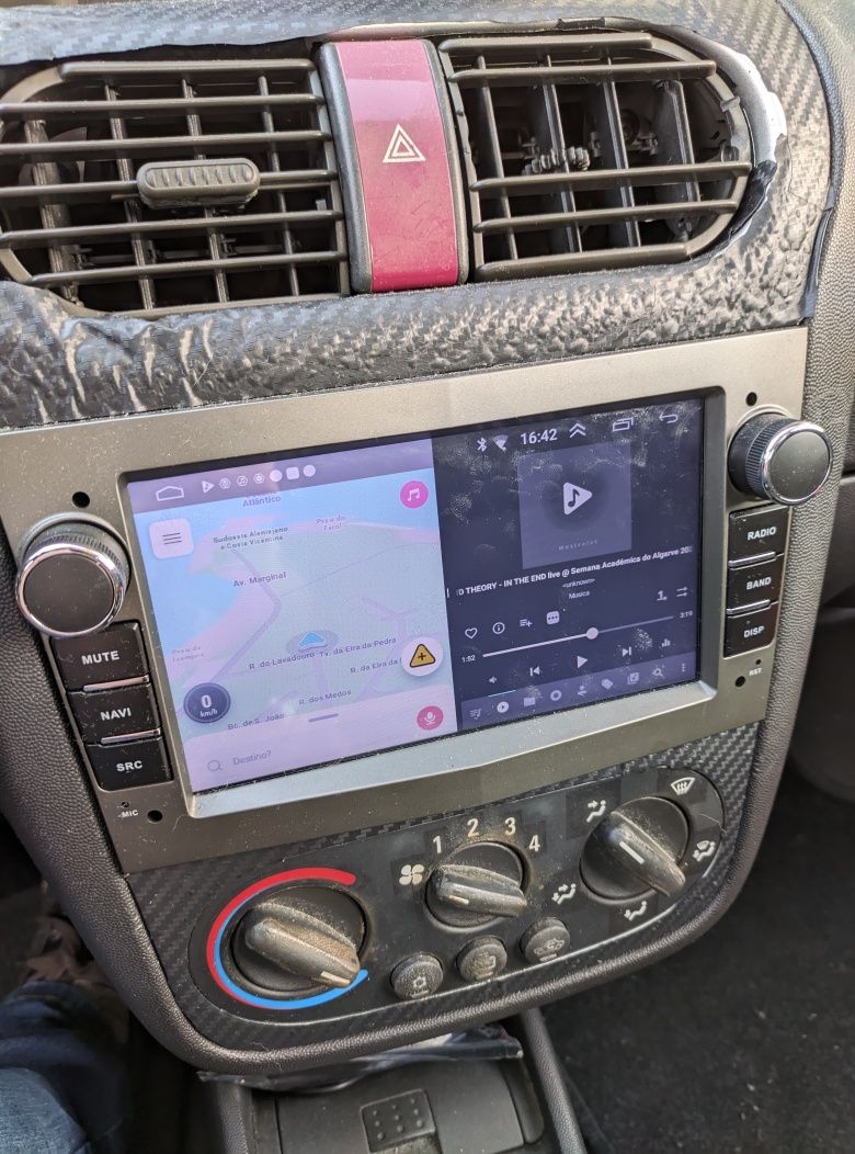 Rádio Android 2Din Opel