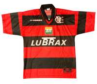 Camisola Principal Flamengo 1999 Nr 6 de Defesa Athirson - Vintage (S)