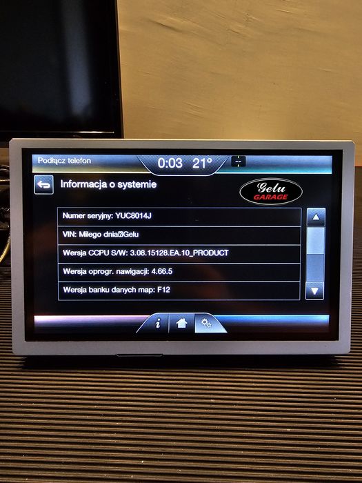 Sync 2 mapy F12 2024r. Ford Mondeo mk5, Smax, Galaxy, Edge