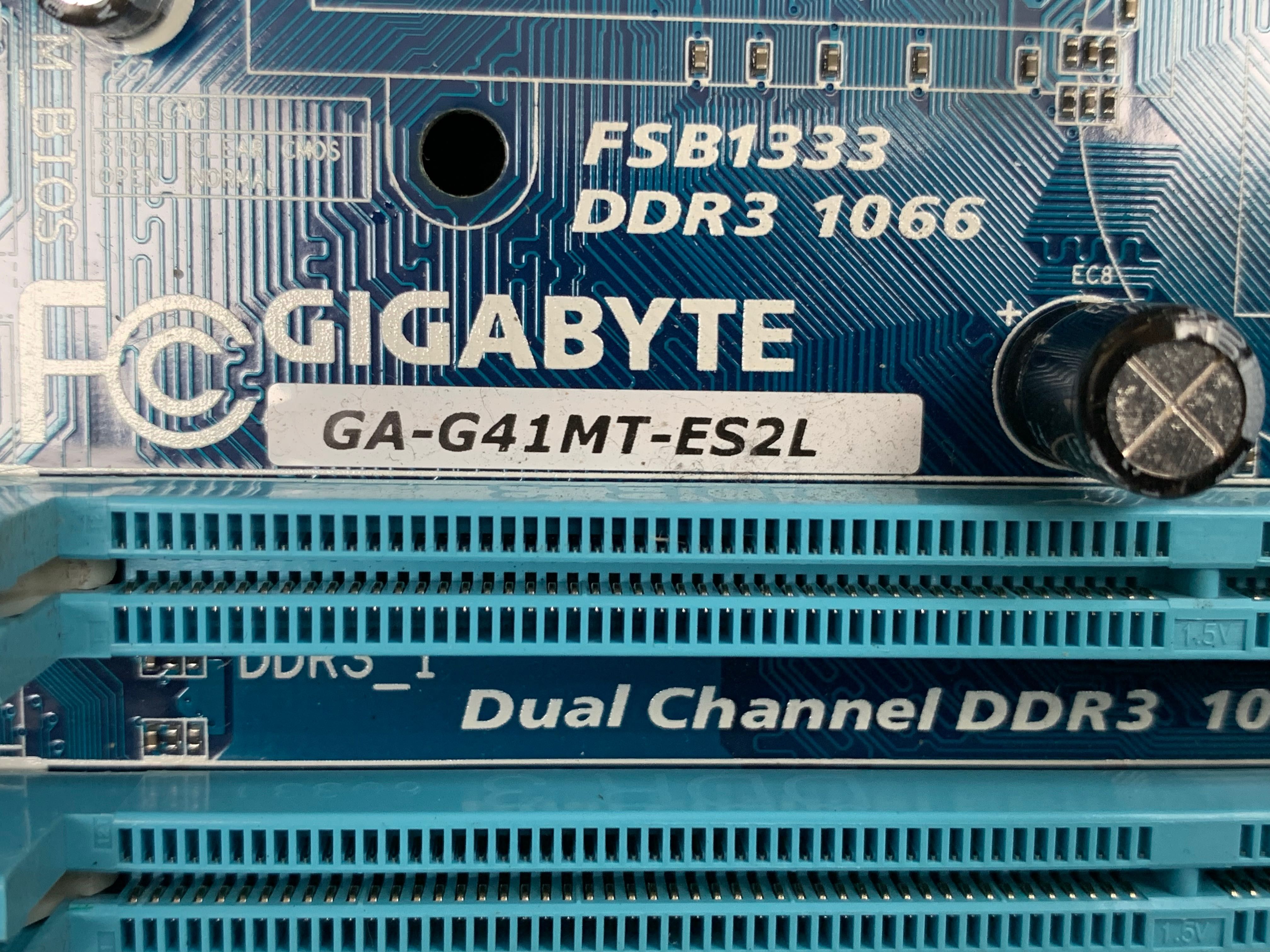 Gigabyte GA-G41MT-ES2L (rev. 1.3) DDR3 1066 MHz LGA 775