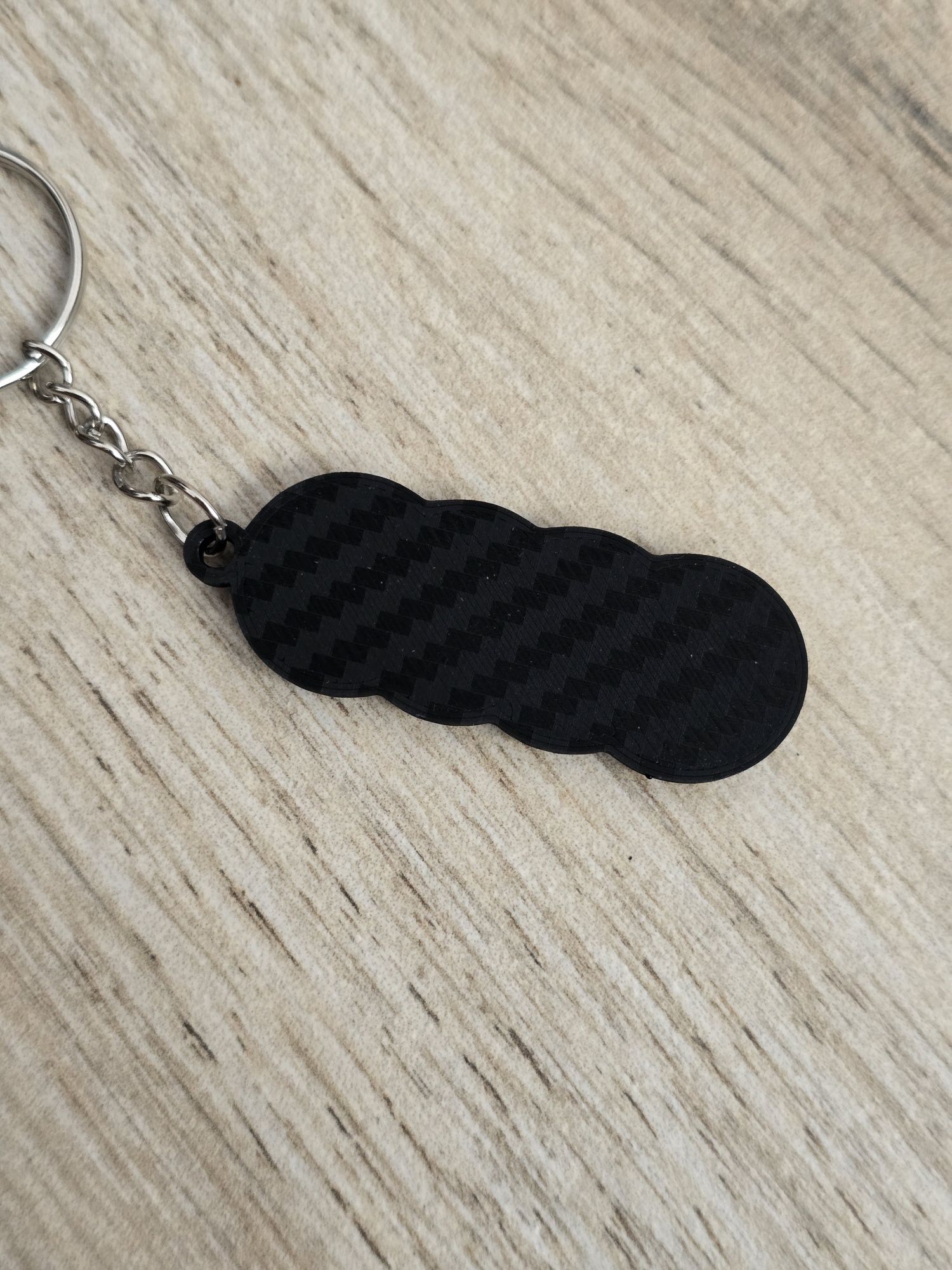 Breloczek Audi - Świeci w Nocy! 3d - Druk3d fidget Keychain mixGadzet