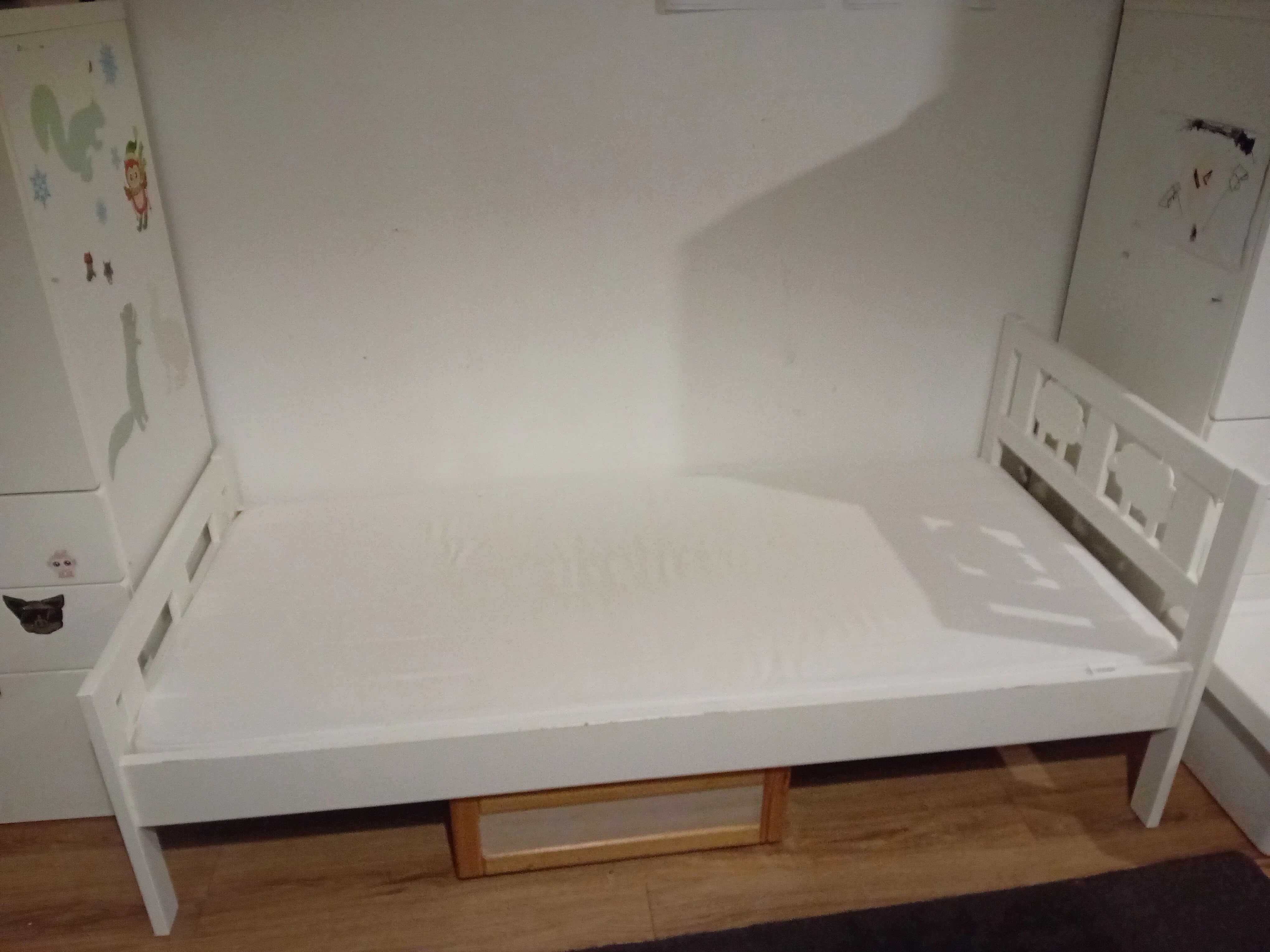 Łóżko dzieciece ikea białe