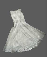 Biała suknia ślubna 42 XL gorset