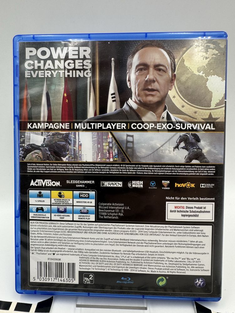 Call Of Duty Advanced Warfare Ps4 Gwarancja