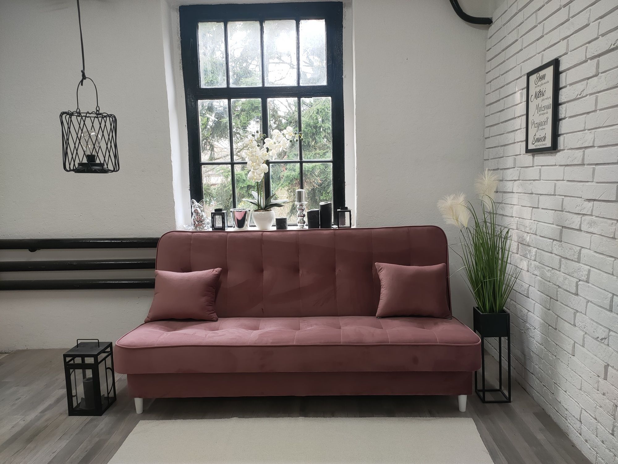 Kanapa sofa Izi welur producent