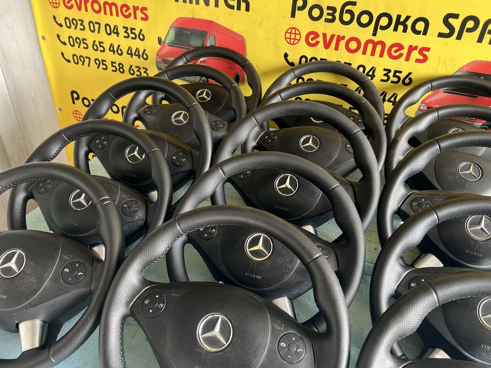 Руль Мультируль AirBag рестайлинг Mercedes Sprinter W906 2014 2018