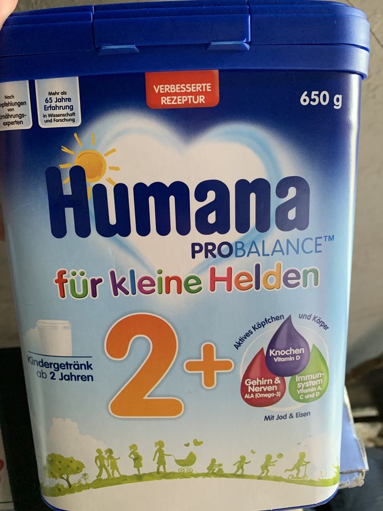 Детское питание Humana 2+ (650г)