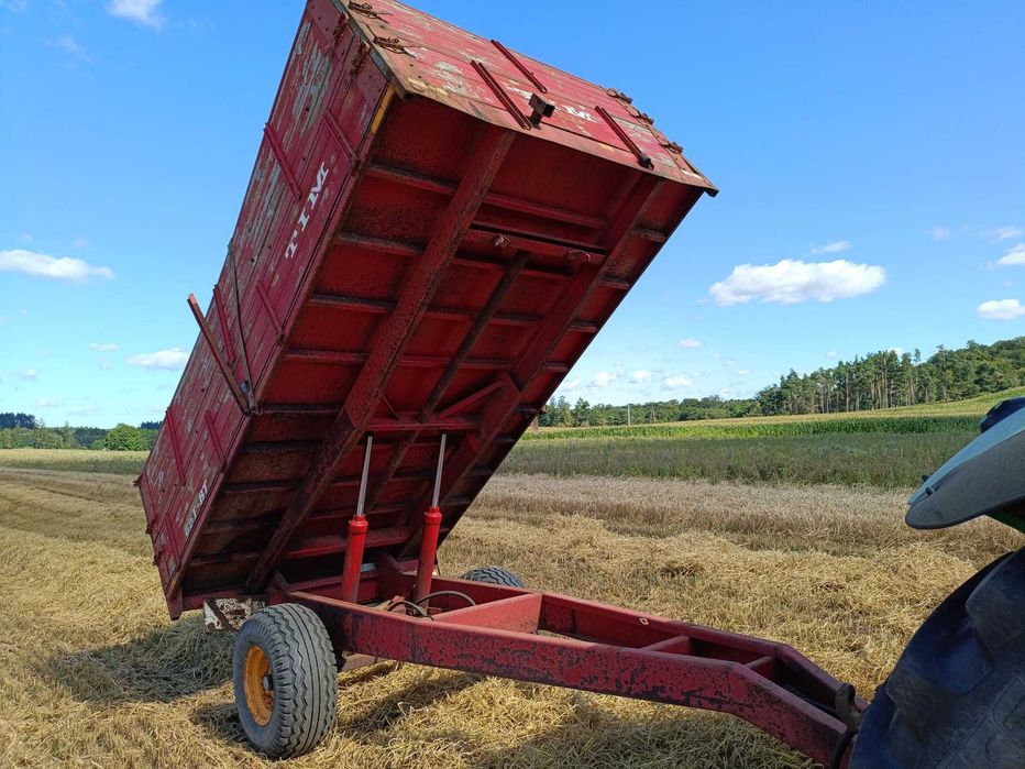 Wywrotka TIM 6,5 T -BT jednoosiowa przyczepa waja zarejestrowana !!!