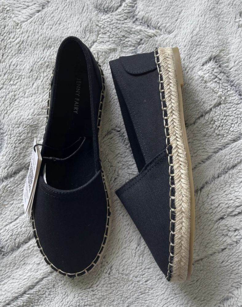 Espadryle czarne