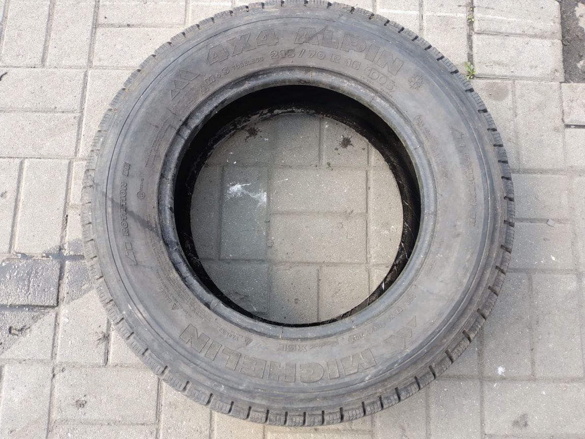 Michelin Alpin 4x4 M+S 215/70/R16 komplet 4 szt